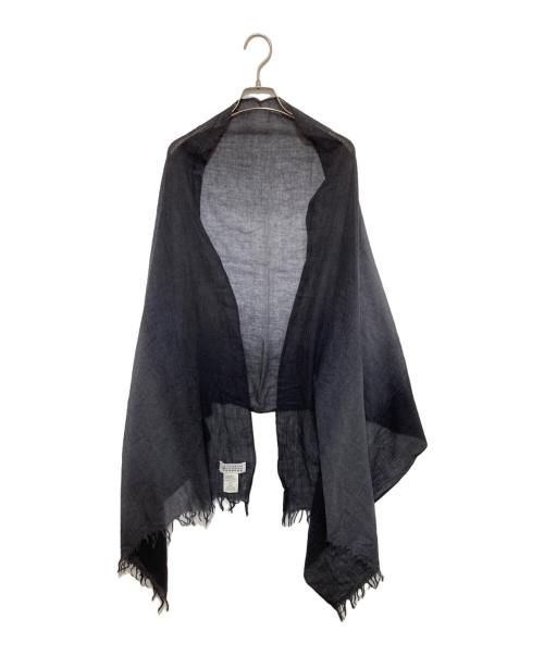 Maison Margiela（メゾンマルジェラ）Maison Margiela (メゾンマルジェラ) カシミヤストール ブラックの古着・服飾アイテム