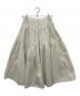 SEVEN TEN by MIHO KAWAHITO (セブン テン バイ ミホ カワヒト) ティアードスカート ホワイト サイズ:S：11000円