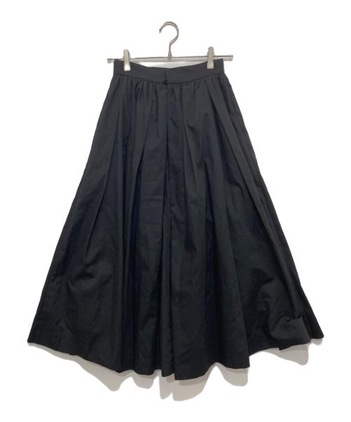 SEVEN TEN by MIHO KAWAHITO（セブン テン バイ ミホ カワヒト）SEVEN TEN by MIHO KAWAHITO (セブン テン バイ ミホ カワヒト) プリーツスカート ブラック サイズ:Sの古着・服飾アイテム