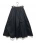 SEVEN TEN by MIHO KAWAHITO（セブン テン バイ ミホ カワヒト）の古着「プリーツスカート」｜ブラック