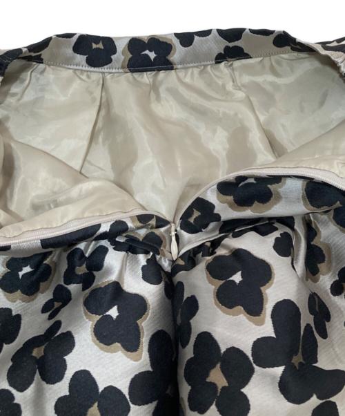 obliM（オブリ）obliM (オブリ) 米沢別注フラワーレオパードスカート ベージュの古着・服飾アイテム