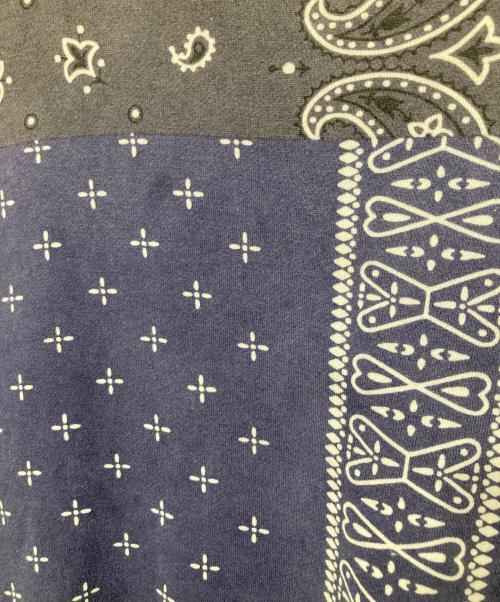 KAPITAL（キャピタル）KAPITAL (キャピタル) バンダナ柄 ビバークビッグスウェット ネイビー サイズ:1の古着・服飾アイテム