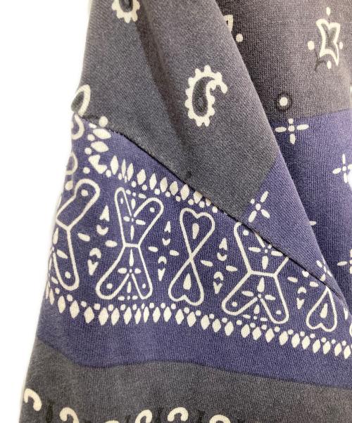 KAPITAL（キャピタル）KAPITAL (キャピタル) バンダナ柄 ビバークビッグスウェット ネイビー サイズ:1の古着・服飾アイテム