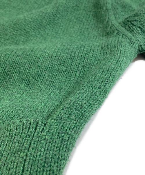 SEVEN TEN by MIHO KAWAHITO（セブン テン バイ ミホ カワヒト）SEVEN TEN by MIHO KAWAHITO (セブン テン バイ ミホ カワヒト) レイヤードライクプルオーバー 6A219 グリーン サイズ:Mの古着・服飾アイテム