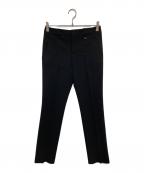 GUCCIグッチ）の古着「ウールスラックス」｜ブラック