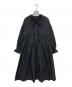 machatt（マチャット）の古着「リボンバックティアードドレスワンピース」｜ブラック