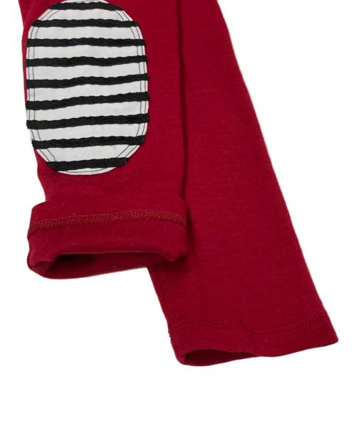 BORDERS at BALCONY（ボーダーズアットバルコニー）BORDERS at BALCONY (ボーダーズアットバルコニー) JERSEY MAXI DRESS(ジャージーマキシドレス) ワンピース　B D1821-2K-06 レッド サイズ:36の古着・服飾アイテム