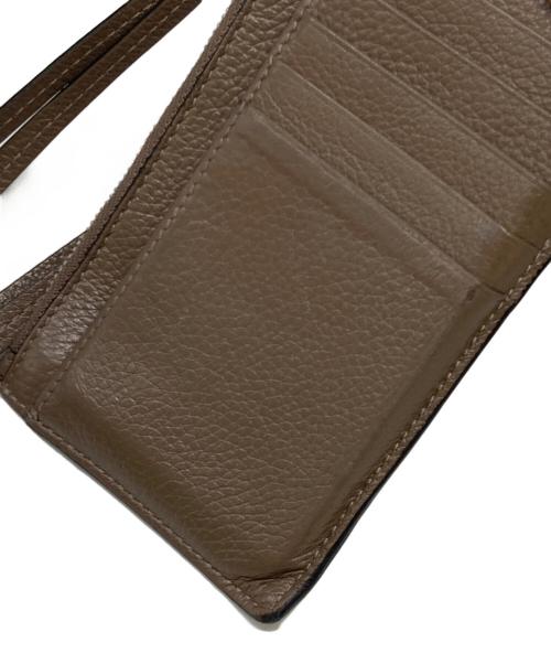 BALENCIAGA（バレンシアガ）BALENCIAGA (バレンシアガ) ネオクラシックコインカードホルダー ブラウンの古着・服飾アイテム