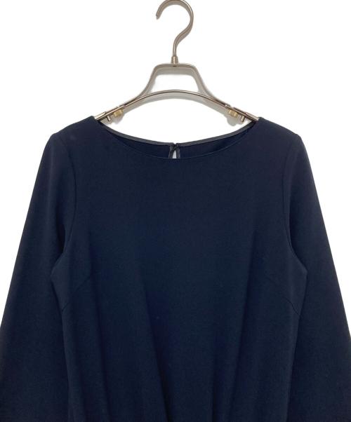 ANAYI（アナイ）ANAYI (アナイ) ストレッチクロスオールインワン ネイビー サイズ:38の古着・服飾アイテム