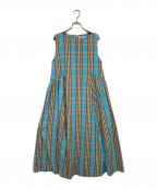 mala KALANCHOEマーラ カランコエ）の古着「ノースリーブワンピース」｜ブルー