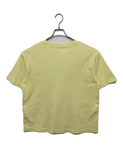Acne studios（アクネ ストゥディオズ）Acne studios (アクネ ストゥディオス) ロゴTシャツ イエロー サイズ:Sの古着・服飾アイテム