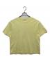 Acne studios（アクネ ストゥディオス）の古着「ロゴTシャツ」｜イエロー