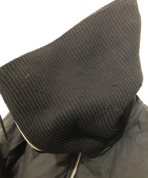 JIL SANDER（ジルサンダー）JIL SANDER (ジルサンダー) ビッグカラーダウンジャケット JSPT440097WT245400A12 ブラック サイズ:32の古着・服飾アイテム