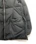 中古・古着 JIL SANDER (ジルサンダー) ビッグカラーダウンジャケット JSPT440097WT245400A12 ブラック サイズ:32：70000円