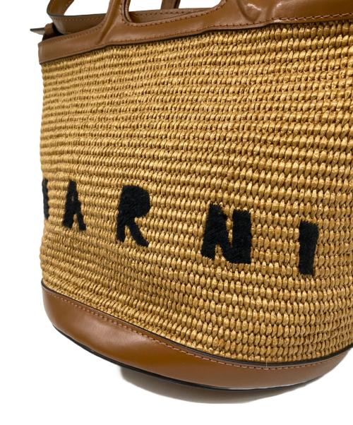 MARNI（マルニ）MARNI (マルニ) 2way TROPICALIA SUMMER SMALL ブラウンの古着・服飾アイテム