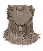 J&M DAVIDSONジェイ＆エム デヴィッドソン）の古着「フリンジショルダーバッグ」｜グレー