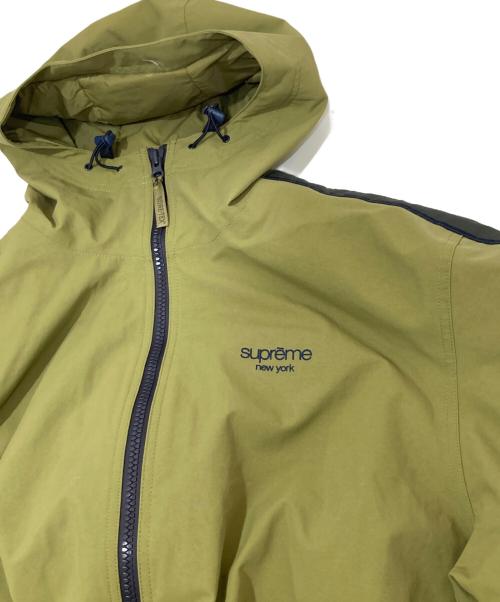 SUPREME（シュプリーム）SUPREME (シュプリーム) GORE-TEX Stripe Hooded Jacket グリーン サイズ:Lの古着・服飾アイテム