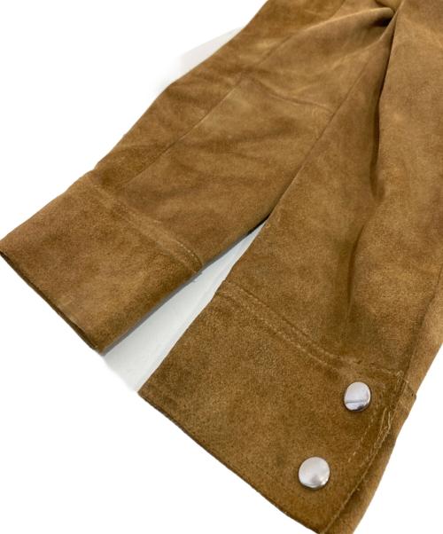 ISABEL MARANT（イザベルマラン）ISABEL MARANT (イザベルマラン) スエードブルゾン ブラウン サイズ:34の古着・服飾アイテム