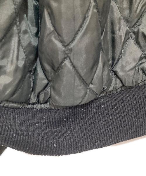 HARLEY-DAVIDSON（ハーレーダビッドソン）HARLEY-DAVIDSON (ハーレーダビッドソン) アームロゴ イーグル ベロアブルゾン　30321 ブラック サイズ:Mの古着・服飾アイテム