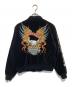HARLEY-DAVIDSON (ハーレーダビッドソン) アームロゴ イーグル ベロアブルゾン　30321 ブラック サイズ:M：27000円