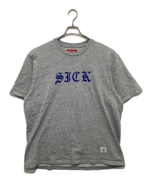 SUPREME（シュプリーム）SUPREME (シュプリーム) Sick S/S Top グレー サイズ:XLの古着・服飾アイテム
