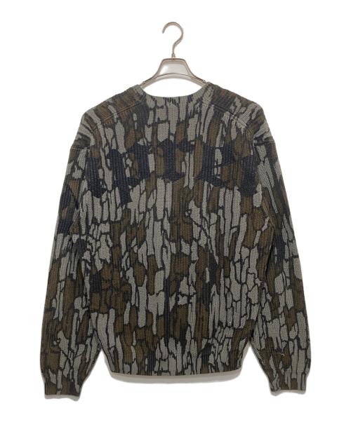 SUPREME（シュプリーム）SUPREME (シュプリーム) Old English Printed Sweater Camo グレー サイズ:XLの古着・服飾アイテム