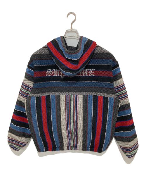 SUPREME（シュプリーム）Supreme (シュプリーム) Woven Stripe Hooded Jacket　 ウーブン ストライプ フーデッド ジャケット　25SS マルチカラー サイズ:XLの古着・服飾アイテム