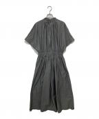 Dimprobeディンプローブ）の古着「オーガニックコットンフレアワンピース」｜グレー