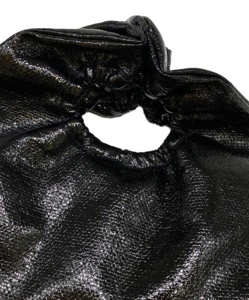 LUDLOW（ラドロー）LUDLOW (ラドロー) シュシュ ハンドバッグ ブラックの古着・服飾アイテム