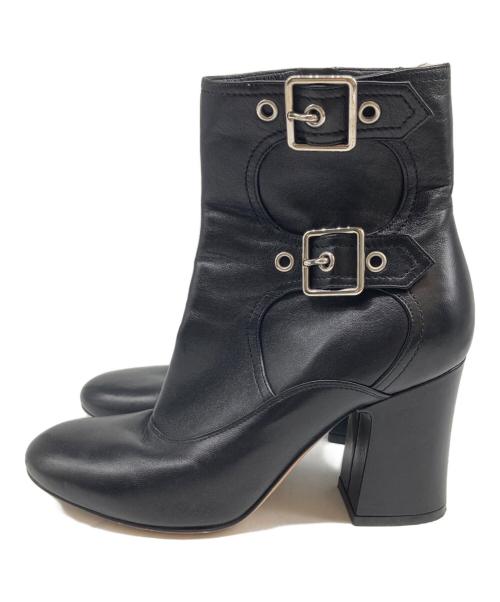 Gianvito Rossi（ジャンヴィト ロッシ）Gianvito Rossi (ジャンヴィト・ロッシ) ブーツ ブラック サイズ:36.5の古着・服飾アイテム