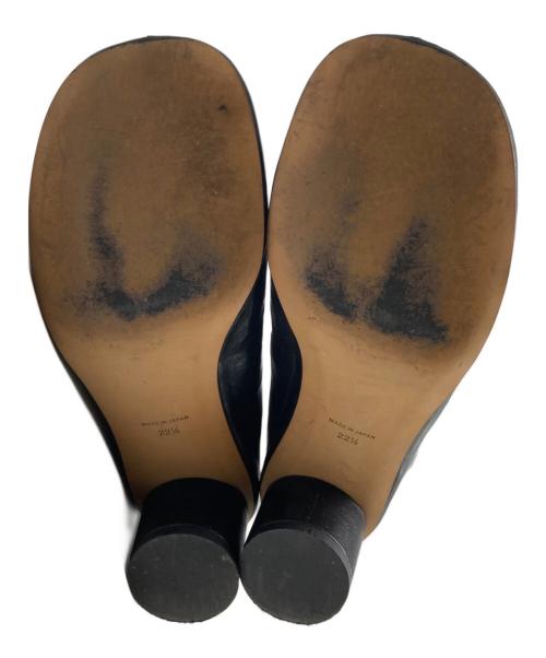 purpred（パープレッド）purpred (パープレッド) ジップブーツ ブラック サイズ:22.5の古着・服飾アイテム