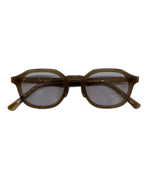 BLANC（ブラン）BLANC (ブラン) 眼鏡 ベージュ サイズ:48□21-145の古着・服飾アイテム
