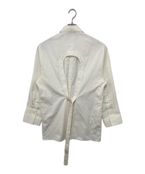 ROHE（ロヘ）ROHE (ロヘ) Open back shirt ホワイト サイズ:36の古着・服飾アイテム