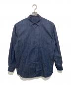 COMOLIコモリ）の古着「デニム コモリシャツ」｜インディゴ