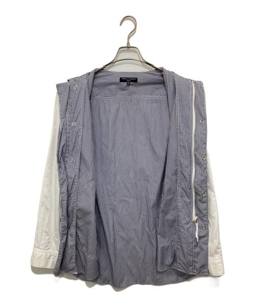 COMME des GARCONS HOMME（コムデギャルソン オム）COMME des GARCONS HOMME (コムデギャルソン オム) SHIRT JACKET ブルー サイズ:Mの古着・服飾アイテム