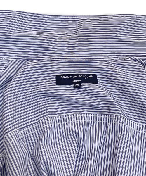 COMME des GARCONS HOMME（コムデギャルソン オム）COMME des GARCONS HOMME (コムデギャルソン オム) SHIRT JACKET ブルー サイズ:Mの古着・服飾アイテム