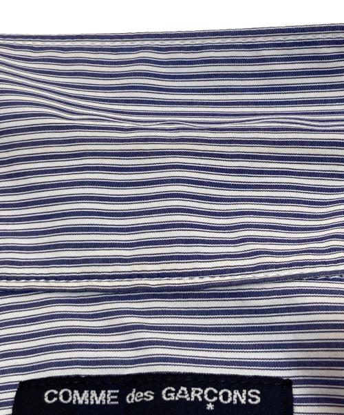 COMME des GARCONS HOMME（コムデギャルソン オム）COMME des GARCONS HOMME (コムデギャルソン オム) SHIRT JACKET ブルー サイズ:Mの古着・服飾アイテム