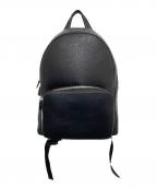 MONTBLANCモンブラン）の古着「レザーデイパック」｜ブラック