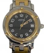 HERMESエルメス）の古着「クリッパー 腕時計 CL4 220 クォーツ Quartz」
