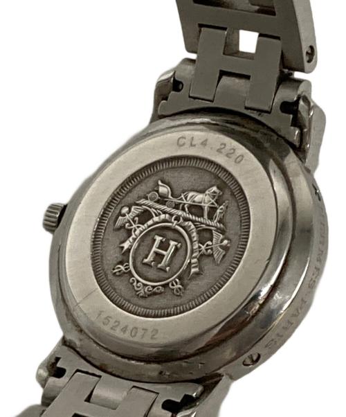HERMES（エルメス）HERMES (エルメス) クリッパー 腕時計 CL4 220 	クォーツ Quartzの古着・服飾アイテム