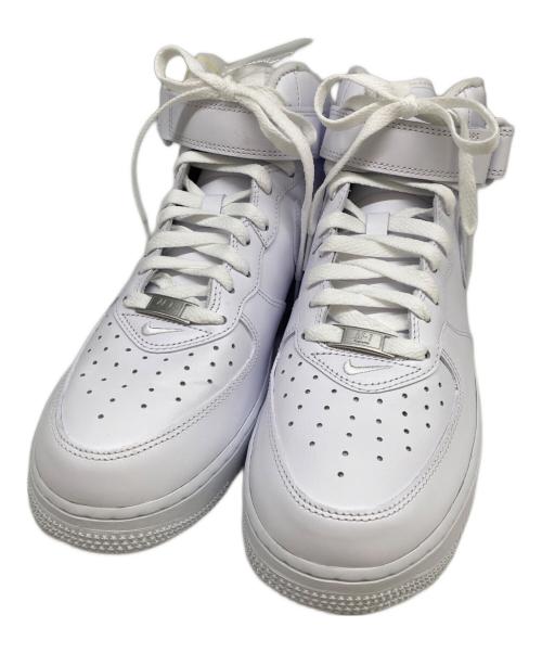 NIKE（ナイキ）NIKE (ナイキ) SUPREME (シュプリーム) ハイカットスニーカー ホワイト サイズ:26.5の古着・服飾アイテム