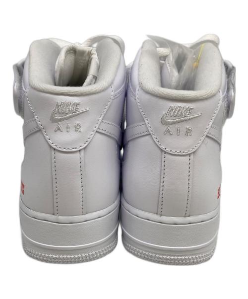 NIKE（ナイキ）NIKE (ナイキ) SUPREME (シュプリーム) ハイカットスニーカー ホワイト サイズ:26.5の古着・服飾アイテム