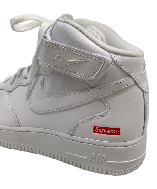 NIKE（ナイキ）NIKE (ナイキ) SUPREME (シュプリーム) ハイカットスニーカー ホワイト サイズ:26.5の古着・服飾アイテム