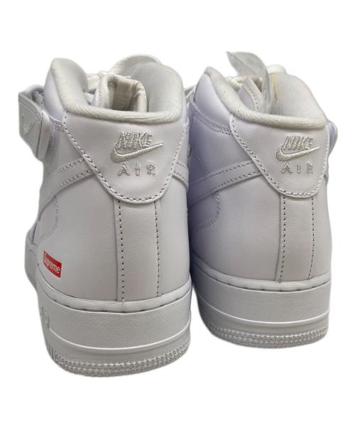 NIKE（ナイキ）NIKE (ナイキ) SUPREME (シュプリーム) ハイカットスニーカー ホワイト サイズ:26.5の古着・服飾アイテム