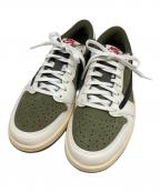 NIKE×Travis Scottナイキ×トラヴィススコット）の古着「ローカットスニーカー」｜オリーブ