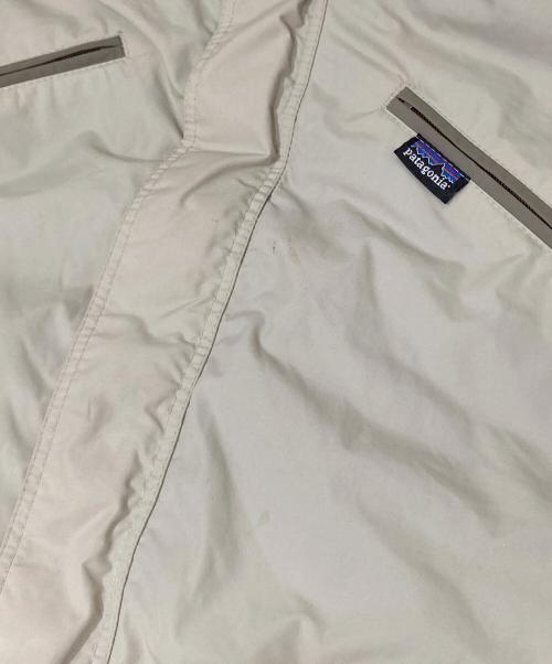 Patagonia（パタゴニア）Patagonia (パタゴニア) Fusion Jacket（フュージョンジャケット）　ナイロンジャケット　裏地フリース　ドローコード　84960・99年製 ベージュ サイズ:Lの古着・服飾アイテム