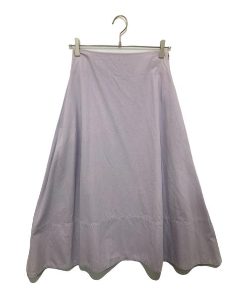 MADISON BLUE（マディソンブルー）MADISON BLUE (マディソンブルー) MI-MOLLET FLARE SKIRT PASTEL ラベンダー サイズ:01の古着・服飾アイテム
