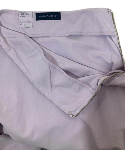 MADISON BLUE（マディソンブルー）MADISON BLUE (マディソンブルー) MI-MOLLET FLARE SKIRT PASTEL ラベンダー サイズ:01の古着・服飾アイテム