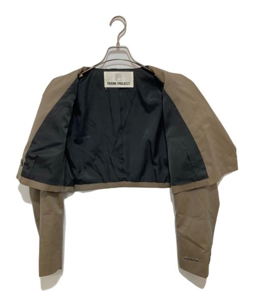 PRANK PROJECT（プランクプロジェクト）PRANK PROJECT (プランクプロジェクト) Tech Wool Cropped Short Jacket ブラウン サイズ:SIZE Freeの古着・服飾アイテム