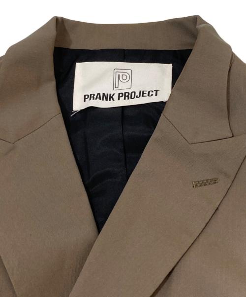 PRANK PROJECT（プランクプロジェクト）PRANK PROJECT (プランクプロジェクト) Tech Wool Cropped Short Jacket ブラウン サイズ:SIZE Freeの古着・服飾アイテム